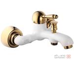 شیر حمام البرز روز مدل مارگارت سفید طلایی
