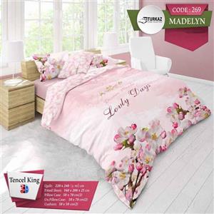 روتختی دونفره TURKAZ دورو 8 تکه مدل MADELYN