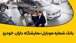 بانک شماره نمایشگاه داران خودرو کشور