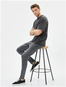 شلوار جین مردانه کوتون koton 4SAM40007ND999