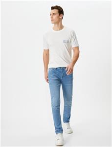 شلوار جین مردانه کوتون koton 4SAM40009ND600