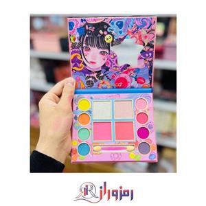 پالت سایه رژگونه و هایلایتر ۱۲ رنگ کتابی IGoodco