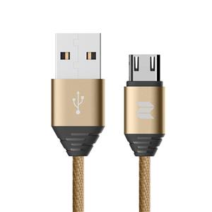 کابل تبدیل USB به Micro راک اسپیس مدل M5 RCB0510 طول 1متر 