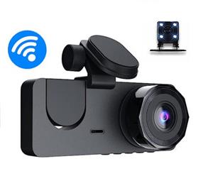 دوربین 3 لنزه خودرو M8 وای فای دار