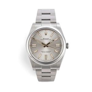 ساعت رولکس اویستر پرپچوال مردانه سیلور Rolex-4123-G 