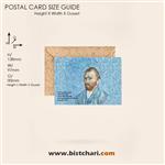 کارت پستال (Neo postal card) طرح دار سایز 06 برند مریخ Merrix