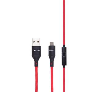 کابل تبدیل USB به USB -C لیتو مدل LD-24 طول 1 متر