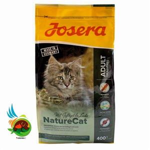 غذای خشک گربه جوسرا مدل  NATURE CAT وزن 400 گرم josera NatureCat