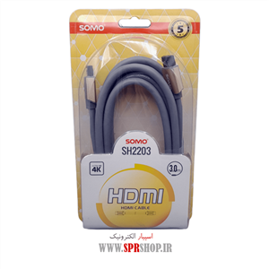 کابل HDMI طول 3 متر مدل SOMO SH-2203