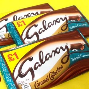 شکلات Galaxy کارامل نمکی 