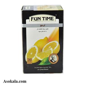 چای سیاه Fun Time با طعم لیمو