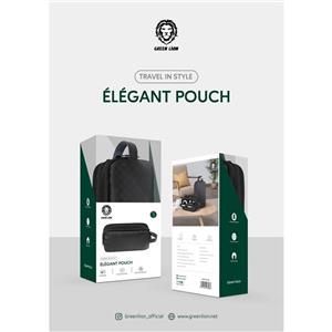 کیف اکسسوری گرین لیون Green lion Elegant Pouch GNEPCH Black 