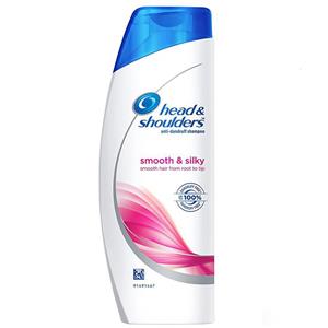 شامپوی مو هد اند شولدرز مدل New Formula Smooth And Silky حجم 400 میلی لیتر 