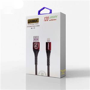 کابل شارژ آیفون EPIMAX EC-43 PD DESIGN