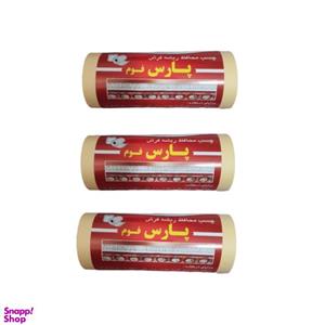 چسب محافظ ریشه فرش پارس فوم مدل 3 مجموعه 3 عددی