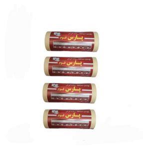 چسب محافظ ریشه فرش پارس فوم مدل 4  بسته 4 عددی