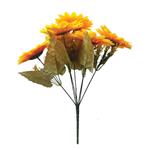 گل مصنوعی مدل شاخه گل آفتابگردان 7 گل کد 8900
