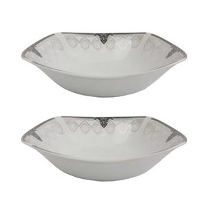 کاسه سالاد پارس چینی کد 603 بسته 2 عددی