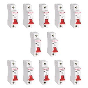 فیوز مینیاتوری تک پل 25 آمپر هیمل مدل HDB6sN1C25 بسته 12 عددی