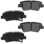 Pars Lent 80124 Rear Brake Pad for Kia Cadenza