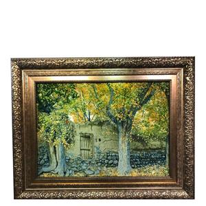 تابلو فرش دستبافت طرح منظره  کد 1015