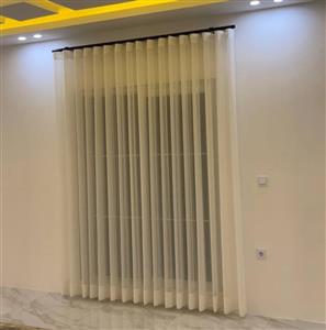 پرده مینیمال اروپایی با ریل فانتزی