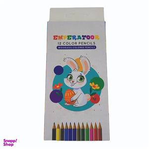 مداد رنگی 12 رنگ امپراطور طرح خرگوش