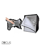 سافت‌باکس چتری گودکس Godox Portable 60x60cm Softbox for Speedlite