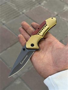 چاقو جیبی برونینگ F81 طلایی