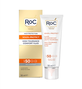 ضد آفتاب فلوئیدی پوست حساس مدل SOLEIL PROTECT با SPF50 اصل فرانسه