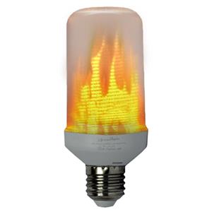 لامپ  LED ال ای دی 4 وات نمانور مدل شعله آتش پایه E27