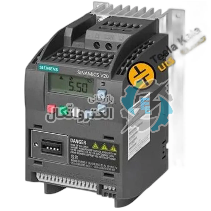 قیمت و خرید اینورتر سه فاز 2.2 کیلووات سری V20 زیمنس ا Siemens inverter ...