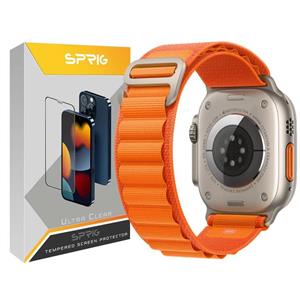 بند اسپریگ مدل Loop Alpine مناسب برای ساعت هوشمند هاینو تکو T94 Ultra Max / T93 Ultra max / T89 Ultra / T99 Ultra Max