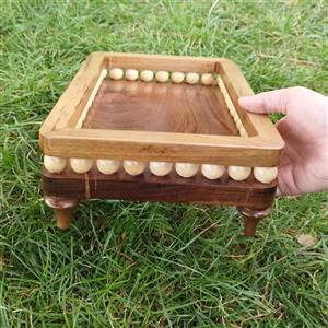 سینی مدل مستطیل پایه دار