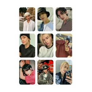 استیکر کارت مدل PH-460 طرح فتوکارت استری کیدز straykids بسته 9 عددی -