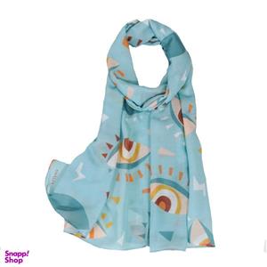 شال زنانه مدل نخی شاد و تابستونی طرح چشم کد ana-2350
