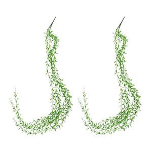 گل مصنوعی مدل آویز مینیاتوری بسته دو عددی