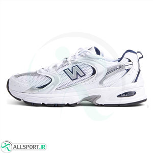 کتانی نیوبالانس طرح اصلی New Balance 530 Navy Blue White