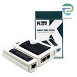 تستر کابل شبکه کی نت مدل KNet Cable Tester Analog 3N K-N800