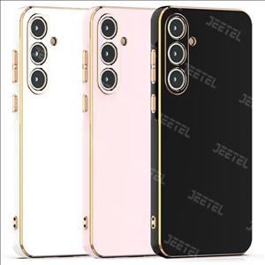 کاور مای کیس گلدلاین برای Samsung Galaxy S24 Plus (الکتروپلیتینگ 6D اورجینال)