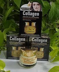 کرم کلاژن ساز و لیفتینگ صورت وکالی Collagen Wokali حجم ۵۵ میلی 