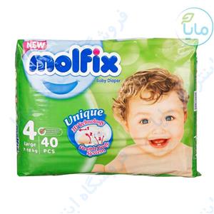 پوشک مولفیکس سایز 4 بسته 40 عددی Molfix Size 4 Diaper Pack Of 40