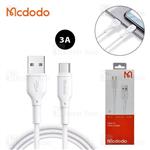 کابل Type C مک دودو Mcdodo CA-7280 Data Cable QC 4.0 3A 1.2M به طول 1.2 متر و 3 آمپر