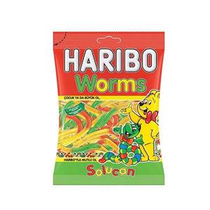 پاستیل کرمی هاریبو 160 گرمی - haribo worms 