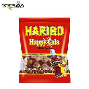 پاستیل نوشابه ای هاریبو 160 گرمی - haribo happy cola 