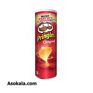 چیپس ساده پرینگلز 165 گرمی - pringles original 