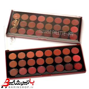 پالت رژ ۲۴ رنگ آرت اسکین (ARTSKIN LIPGLOSS CONCEALER PALETTE)