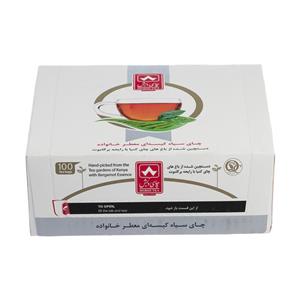 چای دبش تی بگ 100 عددی خانواده ساده و معطر