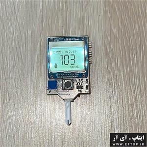 سورسکد و شماتیک پروژه دستگاه قندخون با میکروکنترلر ATMEGA32 AVR کامپایلر کدویژن به به زبان C  / تجهیزات پزشکی  دانشگاه شهید بهشتی / مناسب پروژه های دانشجویی آموزشی صنعتی