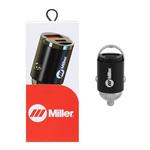 شارژر فندکی 30W فست و PD دو پورت Miller مدل M-CH105